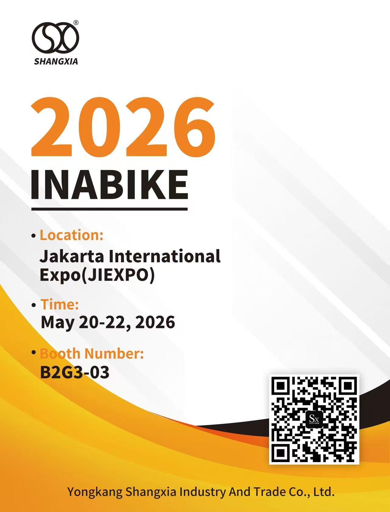 نمایشگاه Inabike 2026، کمک فنر موتور سیکلت SXJZ در راه است!